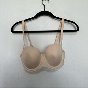 NWT Hansca women’s underwire tan bra size 32C women's tan color removable straps